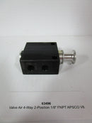 Valve Air 4-Way 2-Position 1/8" FNPT APSCO V8