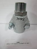 CPLG  1-1/4" Hose X 1-1/4" MNPT STL MEC