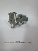 Valve Liquid Level Gauge 3/4" MNPT X 1/4" FNPT