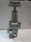 Valve Globe Angle High Flow 1-1/4" FNPT LPG/NH3 c/w Two 1/4" FNPT Side Ports-Marshall