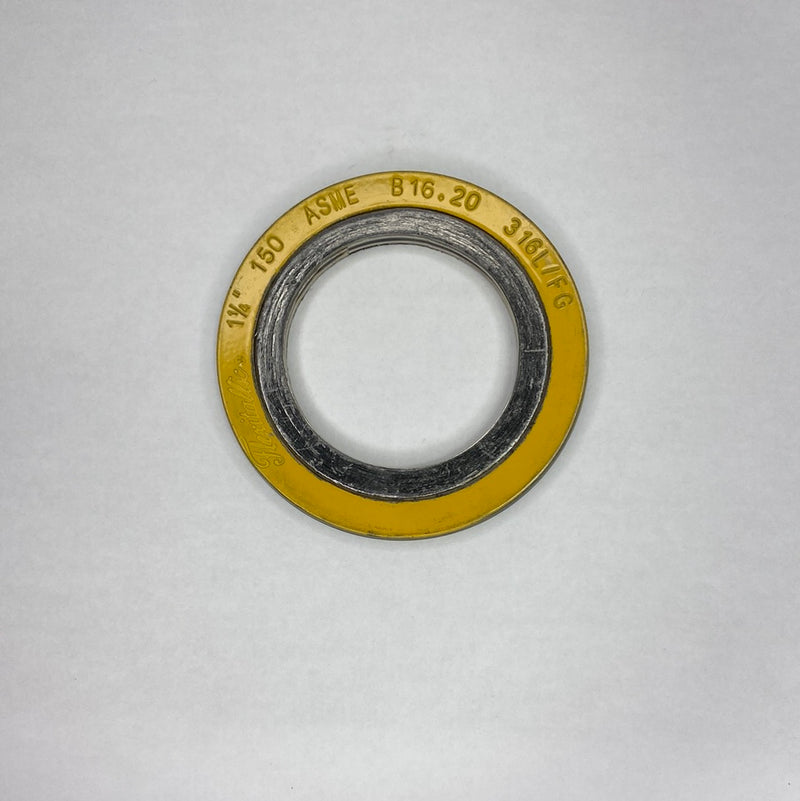 1-1/4" Gasket RF CL150 SPRLWND GRPH Fill 316-SS CS Outer Ring